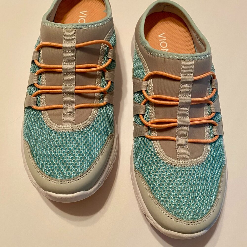 Vionic Mesh Slip On Mules Arch Support Removeable… - image 2